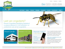 Tablet Screenshot of pobn.nl